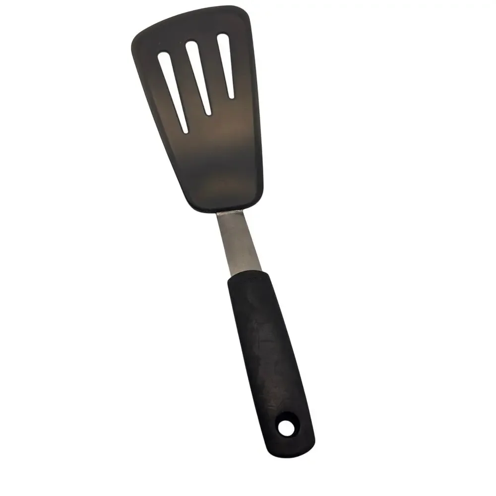 OXO Nylon Slotted Turner Spatula Black Heat Resistant Nonstick Safe Tool